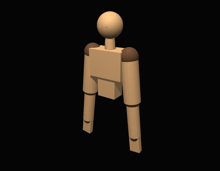 3D 팔 포즈 메이커로 캡처한 레퍼런스 이미지 — Before